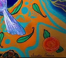 Charger l'image dans la galerie, COCCINA Claudia : Dea speranza, Tableau, techniques mixtes sur toile, signature