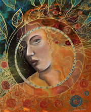Charger l'image dans la galerie, COCCINA Claudia : Ethereal, Tableau, techniques mixtes sur toile