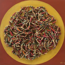 Charger l'image dans la galerie, Composition perles de bois (Collages / toile) - ART ET MISS
