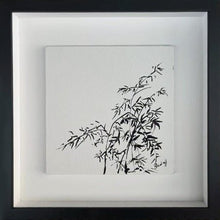 Charger l&#39;image dans la galerie, BEALAFF-GIROTTO Béa - Les filles et les bambous (tableau, encre/carton entoilé) - ART ET MISS