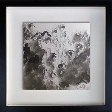 Charger l&#39;image dans la galerie, BEALAFF-GIROTTO Béa - Winnie l&#39;ourson (tableau, encre/carton entoilé) - ART ET MISS