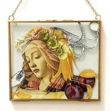 Charger l&#39;image dans la galerie, BLONDEL Sidonie - Botticelli (Collage/verre) - ART ET MISS