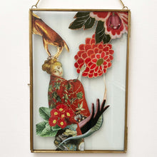 Charger l&#39;image dans la galerie, BLONDEL Sidonie - Mme Monet (Collage/verre) - ART ET MISS
