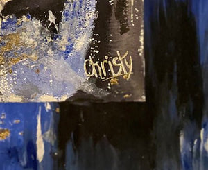CHRISTY - Léa (tableau, aquarelle / papier marouflé sur toile) - ART ET MISS