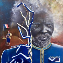 Charger l'image dans la galerie, COCCINA Claudia : Amertume (Tableau, Acrylique et tissus sur toile) - ART ET MISS