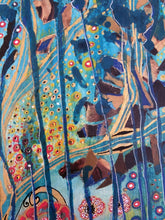 Charger l'image dans la galerie, COCCINA Claudia : Bali (Tableau, Acrylique et tissu sur toile) - ART ET MISS