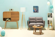 Charger l'image dans la galerie, COCCINA Claudia : Bali (Tableau, Acrylique et tissu sur toile) - ART ET MISS