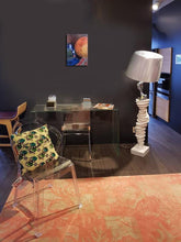 Charger l'image dans la galerie, COCCINA Claudia : Cosmic messenger (Tableau, Acrylique et tissus sur toile) - ART ET MISS