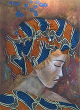Charger l'image dans la galerie, COCCINA Claudia : Diversité (Tableau, Acrylique et tissu sur toile) - ART ET MISS