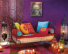 Charger l'image dans la galerie, COCCINA Claudia : Idia (Tableau, Acrylique et tissu sur toile) - ART ET MISS