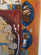 Charger l'image dans la galerie, COCCINA Claudia : Idia (Tableau, Acrylique et tissu sur toile) - ART ET MISS