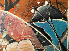 Charger l'image dans la galerie, COCCINA Claudia : Migration des papillons (Tableau, Acrylique et tissu sur toile) - ART ET MISS