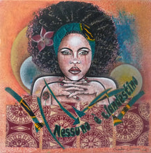 Charger l'image dans la galerie, COCCINA Claudia : Palermo - 1 (Tableau, Acrylique et tissu sur toile) - ART ET MISS