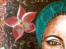 Charger l'image dans la galerie, COCCINA Claudia : Palermo - 1 (Tableau, Acrylique et tissu sur toile) - ART ET MISS