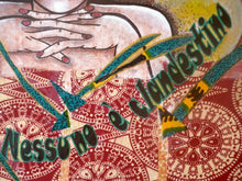 Charger l'image dans la galerie, COCCINA Claudia : Palermo - 1 (Tableau, Acrylique et tissu sur toile) - ART ET MISS