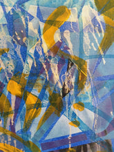 Charger l'image dans la galerie, COCCINA Claudia : Questions (Tableau, Acrylique et tissu sur toile) - ART ET MISS