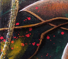 Charger l'image dans la galerie, COCCINA Claudia : Univers (Tableau, Acrylique et tissu sur toile) - ART ET MISS