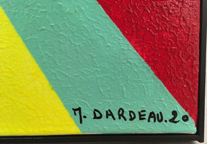 DARDEAU Monique - Convergence (tableau, Acrylique / toile) - ART ET MISS