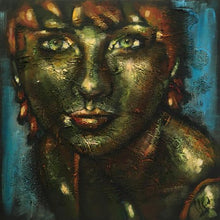 Charger l&#39;image dans la galerie, DION Caroline : Maude (Tableau, technique mixte sur toile ) - ART ET MISS