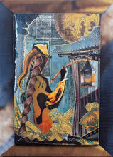 Charger l'image dans la galerie, DONADIEU Hélène - L'allumeur de rêves (tableau, collages / bois) - ART ET MISS