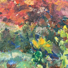 Charger l&#39;image dans la galerie, Ellen GEERTS : Jardin 1 - Cosmea (Tableau, huile sur bois) - ART ET MISS