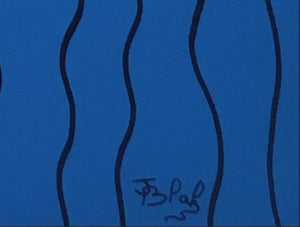 JASON BLAK - La caresse d'une main (tableau, Acrylique et marqueur / toile) - ART ET MISS