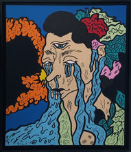 Charger l&#39;image dans la galerie, JASON BLAK - La rivière des larmes (tableau, Mixte / toile) - ART ET MISS