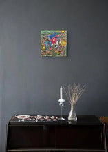 Charger l&#39;image dans la galerie, JASSELIN Danièle - Les hirondelles feront le printemps (tableau, Acrylique et collages / Toile) - ART ET MISS