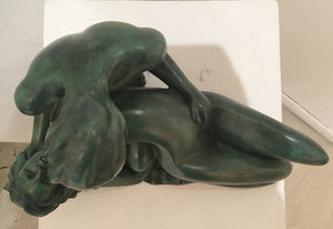 LACROIX-LAREE Jo - Etreinte (Sculpture, Bronze) - ART ET MISS