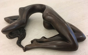 LACROIX-LAREE Jo - Femme couchée (Sculpture, Bronze) - ART ET MISS