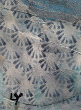 Charger l'image dans la galerie, LALLEMENT Martine - En bleus et gris (tableau, acrylique et collages / papier) - ART ET MISS