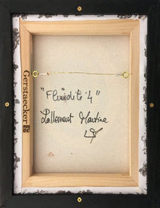 LALLEMENT Martine - Fluidité 4 (tableau, Acrylique sur toile) - ART ET MISS