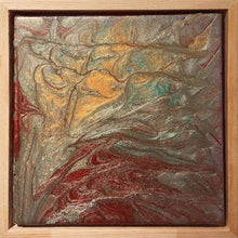 Charger l&#39;image dans la galerie, LALLEMENT Martine - Fluidité (tableau, technique mixte nacrée / toile) - ART ET MISS