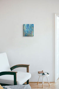 LALLEMENT Martine - Rêves en bleus (tableau, acrylique / toile) - ART ET MISS