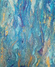 Charger l&#39;image dans la galerie, LALLEMENT Martine - Rêves en bleus (tableau, acrylique / toile) - ART ET MISS