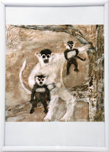 Charger l&#39;image dans la galerie, LANZI Paola - Singe 3 (tableau, Acrylique / Papier) - ART ET MISS