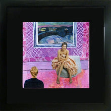 Charger l&#39;image dans la galerie, LE VAN Florence : Femme assise (Collage sur papier) - ART ET MISS