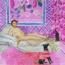 Charger l'image dans la galerie, LE VAN Florence : Femme Couchée (Collage sur papier) - ART ET MISS