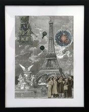 Charger l'image dans la galerie, LE VAN Florence : Montgolfière à l'assaut de la tour Eiffel (Impression sur papier) - ART ET MISS