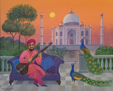 Charger l&#39;image dans la galerie, LORAND Jean-Pierre : Indian music (Tableau, Acrylique sur panneau MDF) - ART ET MISS