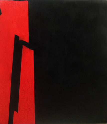 MAZUREK Véro : Duo noir et rouge 2 (Tableau, mixte sur toile) - ART ET MISS