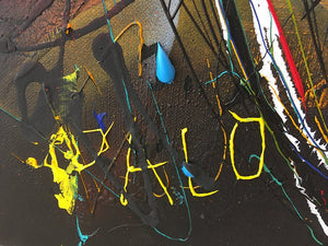 PALO - Z ne veut plus dire Zorro (tableau, Mixte / toile) - ART ET MISS