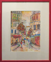 Charger l&#39;image dans la galerie, Patrice LAYRE - Coin de rue (tableau, Peinture Aquarelle) - ART ET MISS