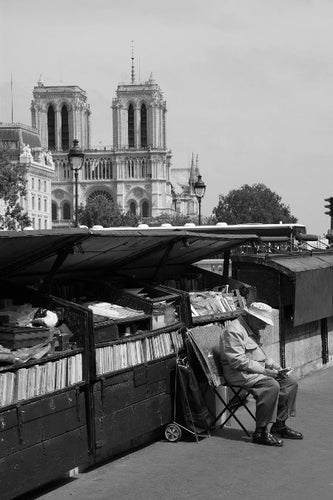 QUIGNETTE Fabrice - Le Bouquiniste de Notre Dame de Paris (Photographie) - ART ET MISS