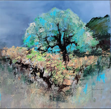 Charger l&#39;image dans la galerie, RITSCHARD Patricia - Auprès de mon arbre (tableau, Acrylique et encre / toile) - ART ET MISS