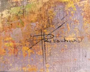 RITSCHARD Patricia - L'été indien (tableau, Acrylique et encre / toile) - ART ET MISS