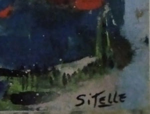 SITELLE - In the city 2 (tableau, Acrylique et bombe / toile) - ART ET MISS