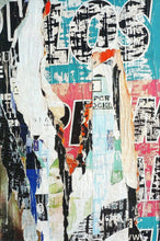 Charger l'image dans la galerie, TAILLANDIER Alexandre : Rue Clodion, collages sur toile (43x60 cm) - ART ET MISS