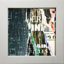 Charger l&#39;image dans la galerie, TAILLANDIER Alexandre : Rue Mony, collages sur toile (20x20 cm) - ART ET MISS