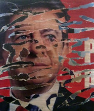 Charger l'image dans la galerie, TAILLANDIER Alexandre : sans titre 1, collages sur toile (55x46 cm) - ART ET MISS